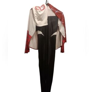 Marvel's "Spidey" - Ghost Spider Gwen Costume with Cape And Mask NWOT